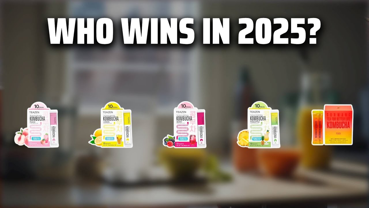 The Top 5 Best Kombucha Powder in 2025 - Must Watch Before Buying!