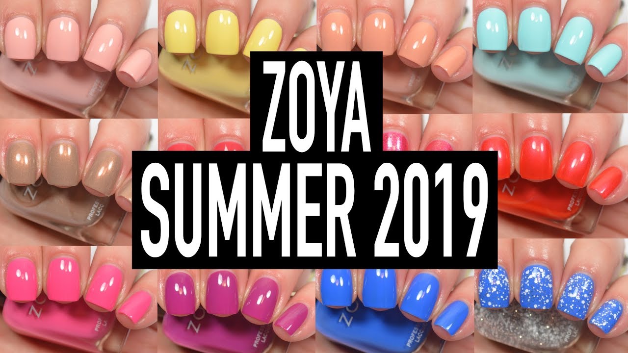 Zoya — Barefoot (Лето 2019) | Образцы и обзор