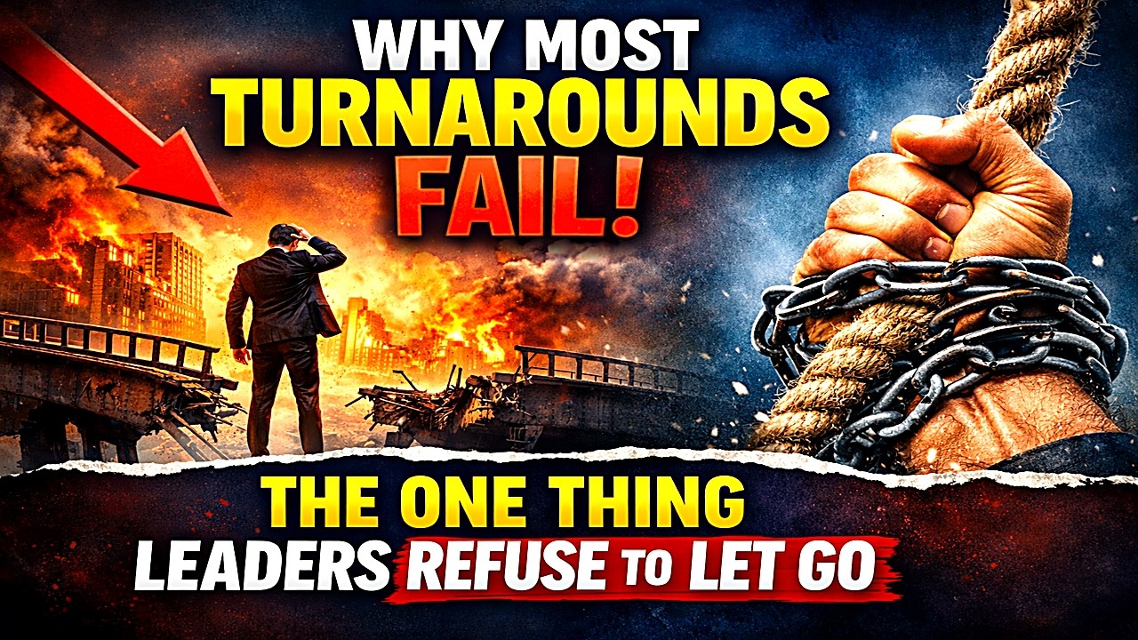 TURNAROUNDS COLLAPSE WHEN LEADERSHIP TRIES TO RESTORE WHAT SHOULD DISAPPEAR