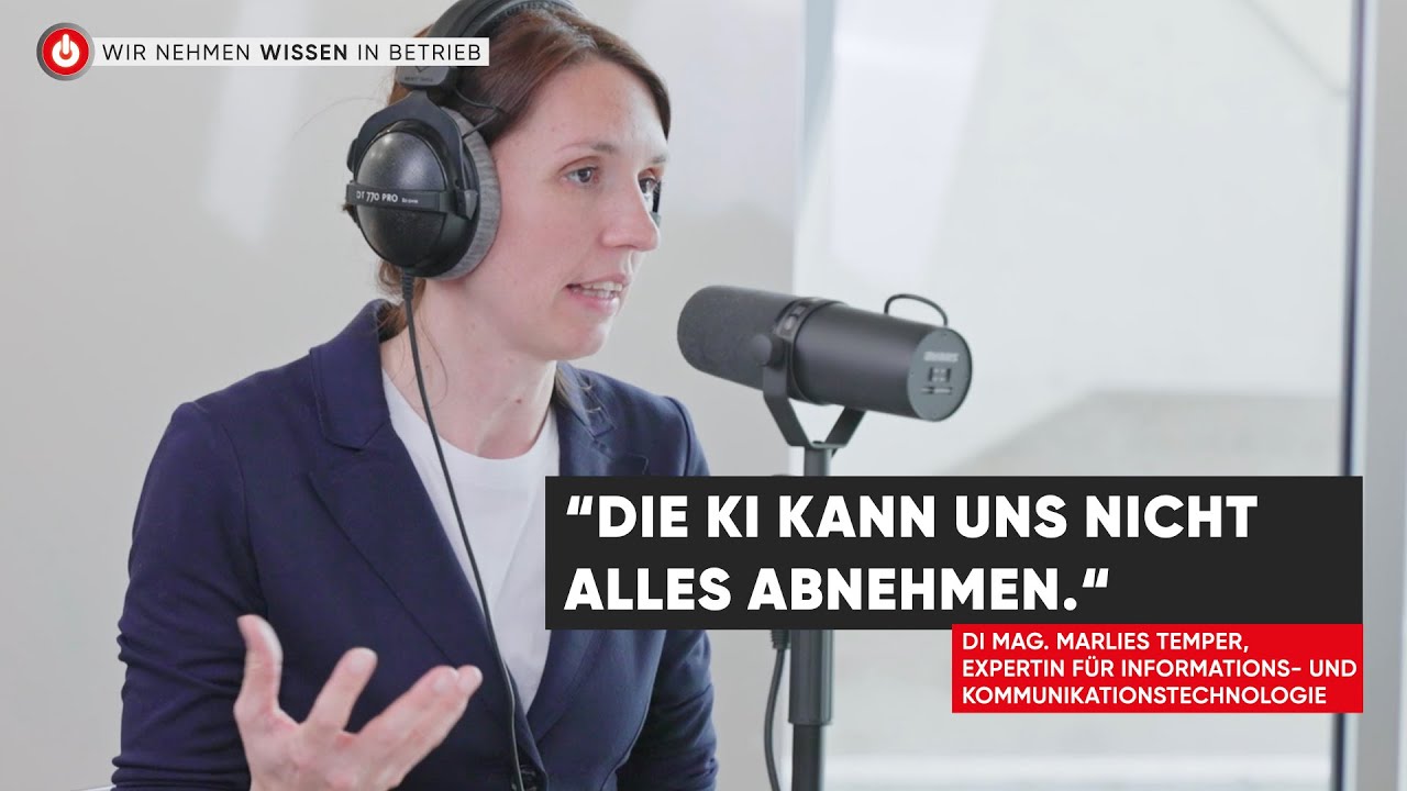 IT-Expertin Mag. Marlies Temper: Chat GPT Chancen & Sicherheitsrisiken der KI | UBIT Podcast #7