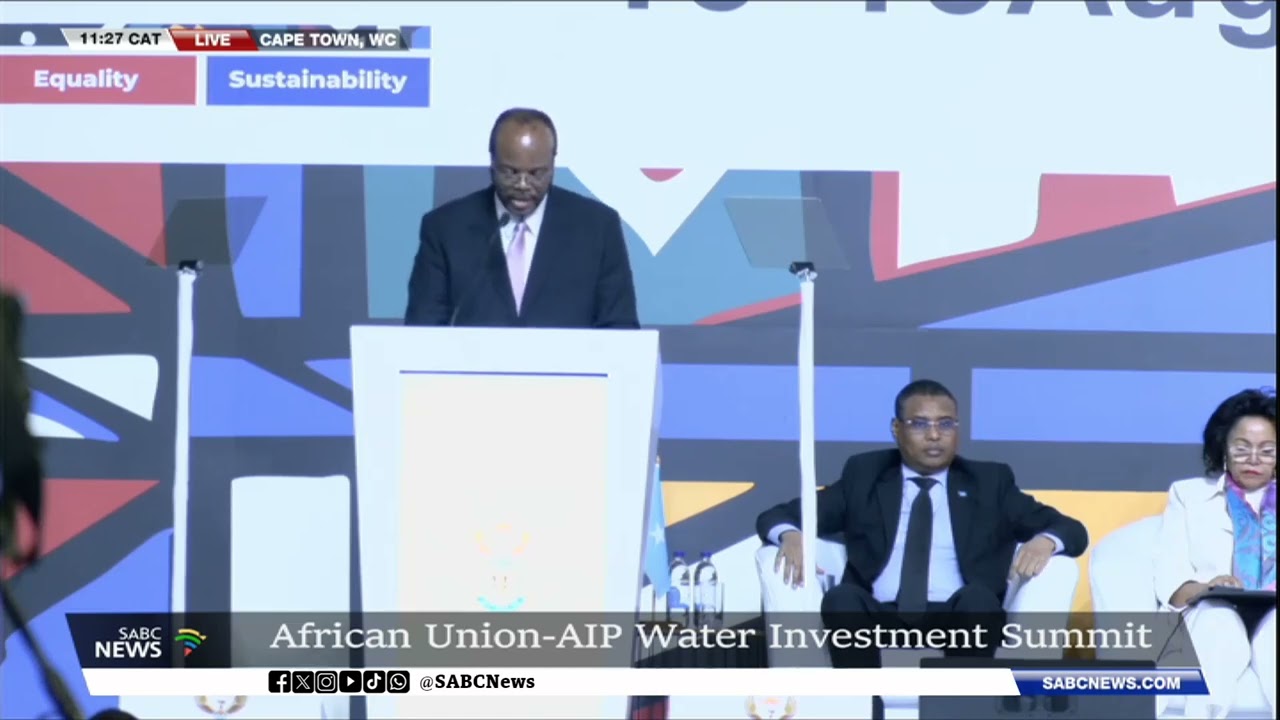AU-AIP Water Investment Summit | King Mswati III addresses the summit