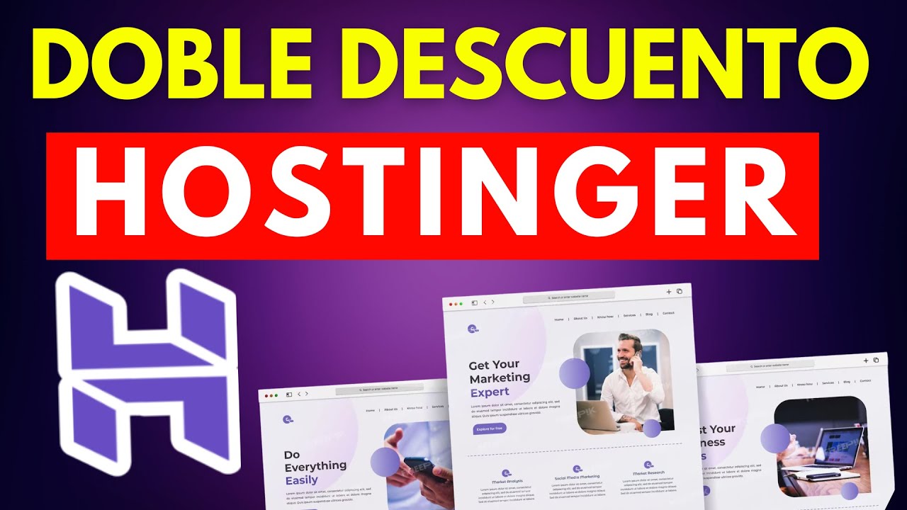 Mejor Cupon Hostinger | Doble Oferta Hostinger: Hosting + Dominio Gratis🎁