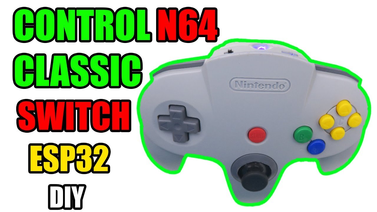 CONTROL N64 CLASSIC EDITION TUTORIAL DIY BUILD