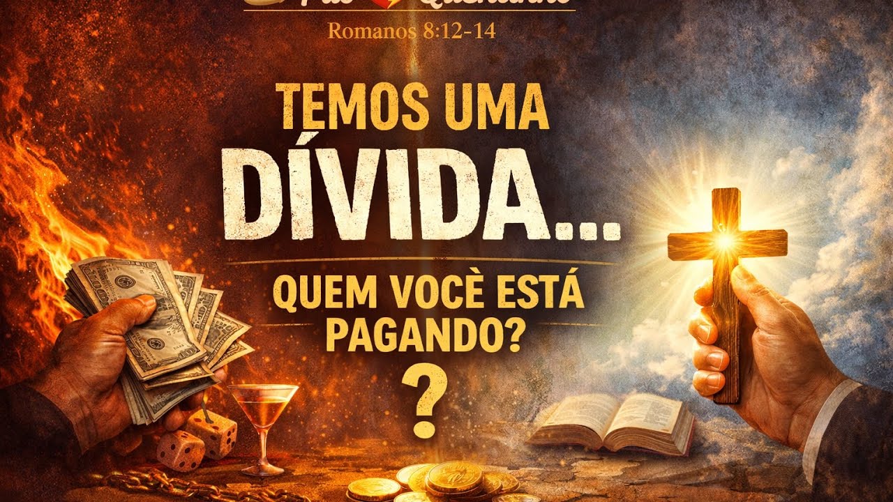 🍞Pão ❤️‍🔥Quentinho - Romanos 8.12-14