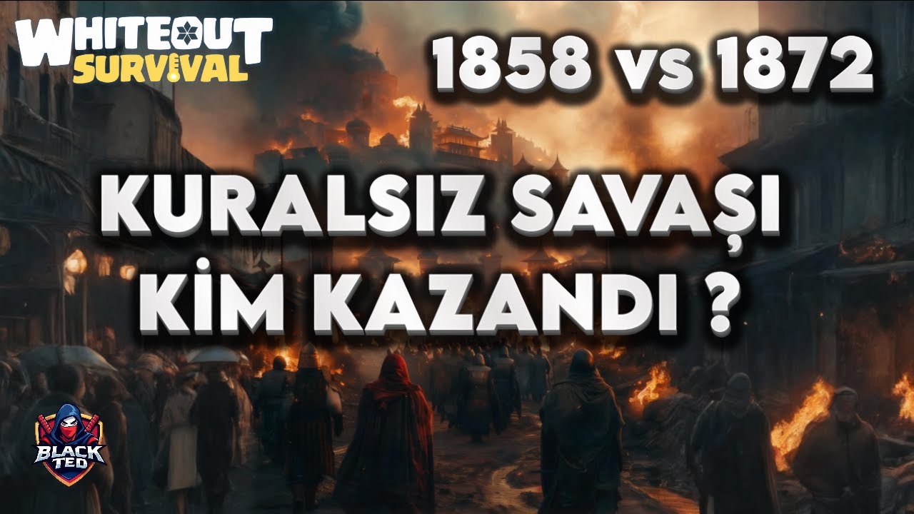 #1858 vs #1872 SVS - TARTIŞMALI SAVAŞ - WHİTEOUT SURVİVAL