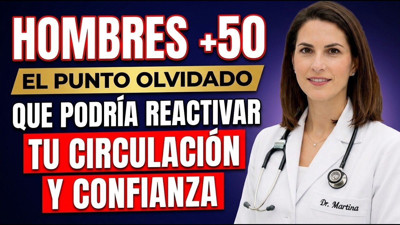 Hombres +50: El Punto Olvidado Que Podría Reactivar Tu Circulación y Confianza