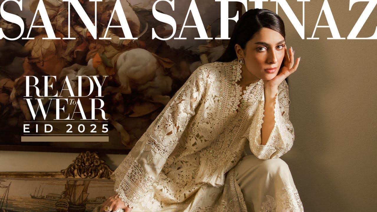 Sana Safinaz Unstitched Lawn '25 &ndash; Luxury Collection | Pakistani Clothes