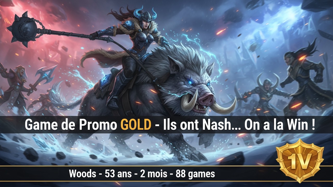 Match de Promotion Gold  Ils prennent Nash… mais pas la victoire ! Sejuani 151210
