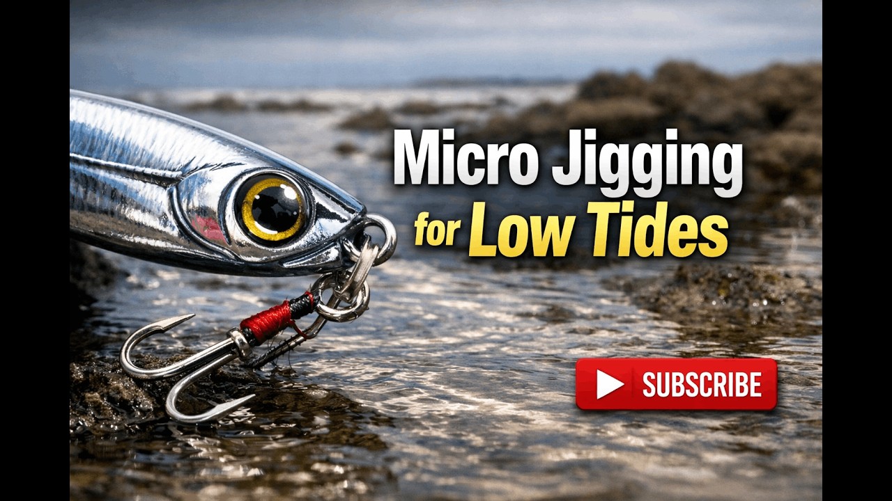 Power of micro jigs #micro jigging #must jigs during low tides