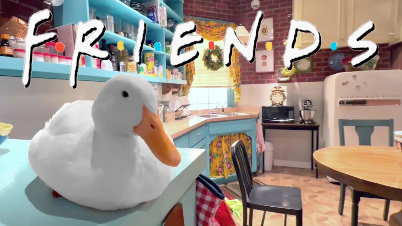 I took my duck to the Friends Experience