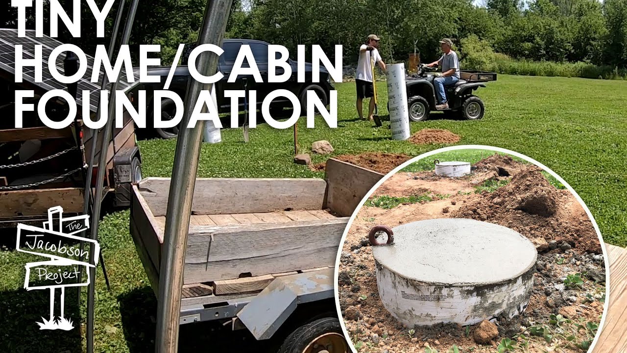 Making a Tiny Home Foundation - Ep. 06