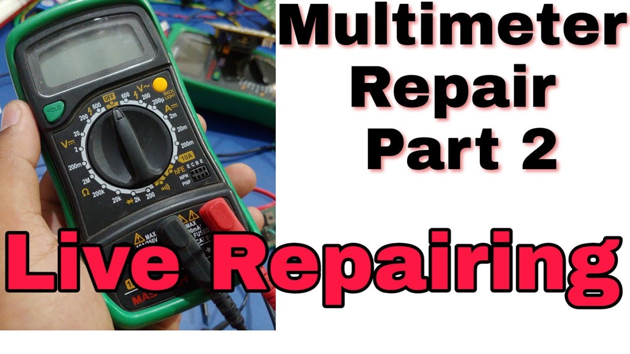 #178 Mastech Multimeter Repairing--- Advance Repairing Tips..