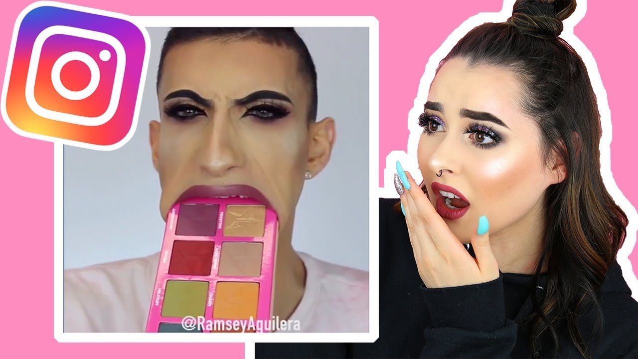 MAKEUP ARTIST REACTS TO CLICKBAIT INSTAGRAM VIDEOS 2