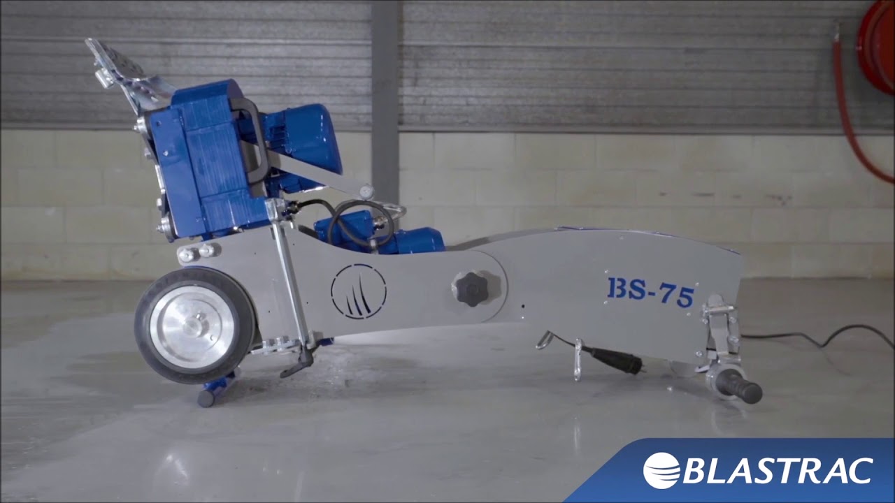 Blastrac BS-75 Floor Scraper