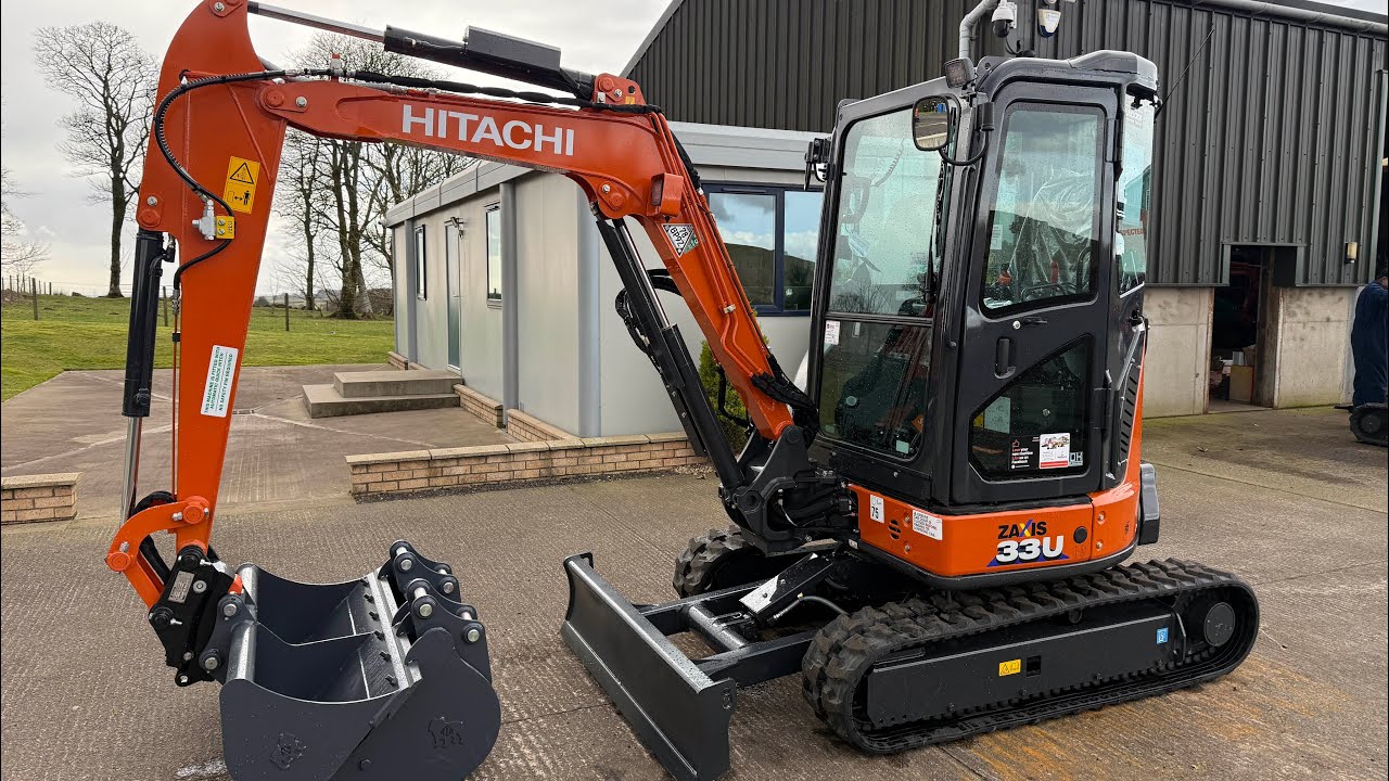 NEW HITACHI ZX33U-6 Walkround Video