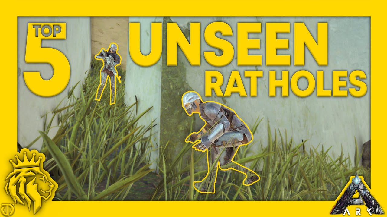 TOP 5 UNSEEN Rat Holes In The City! | Extinction | ARK: Survival Evolved