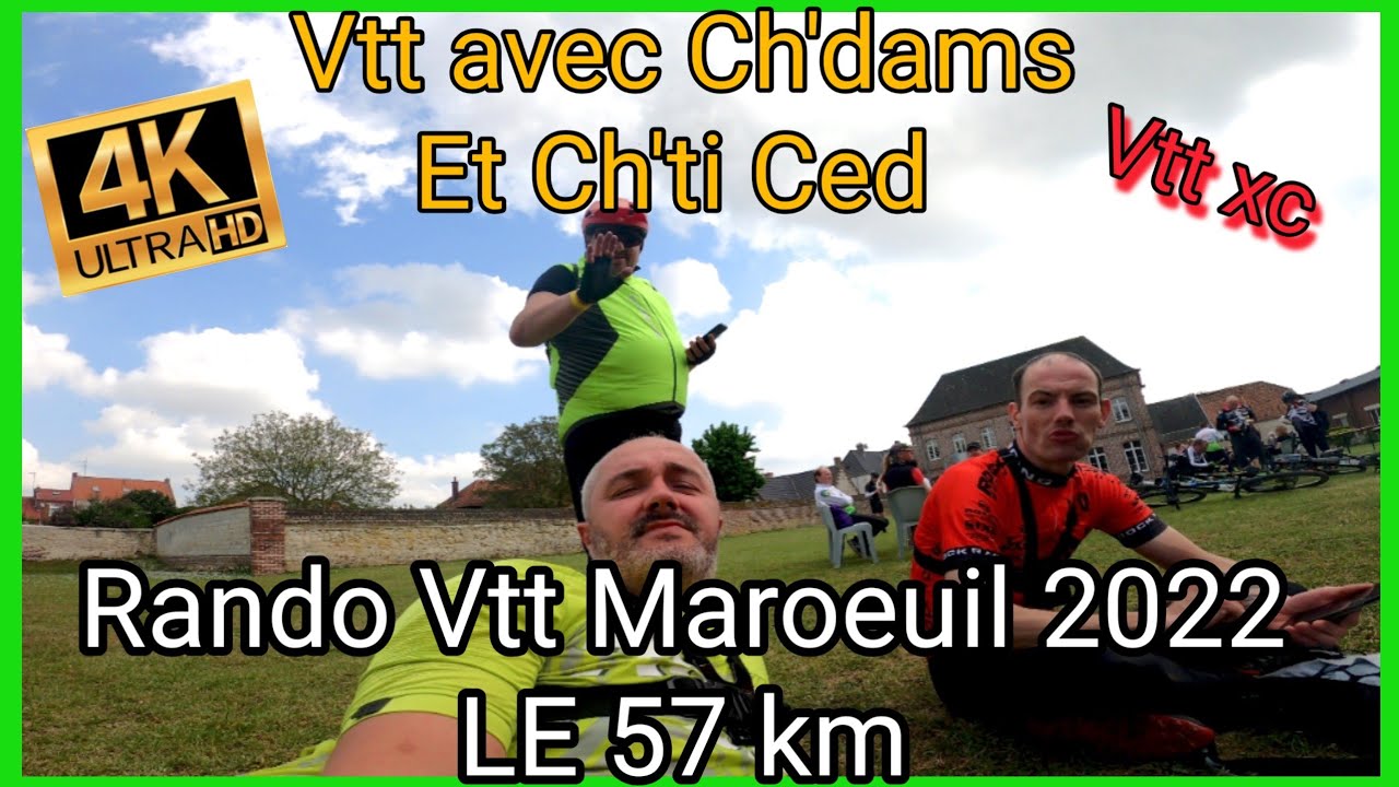 #rando  Vtt Maroeuil 2022 le 57 km, par Ch'dams et Ch'ti ced 👍#vtt xc