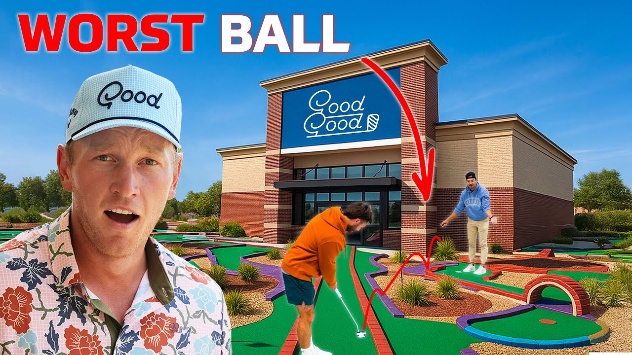 We Created A Mini Golf Course.. It Was Impossible