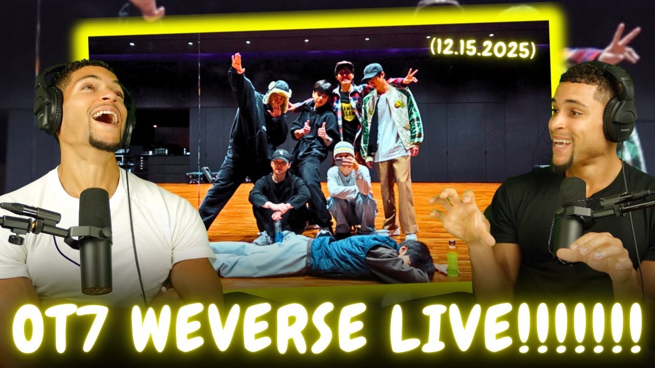 Реакция на прямой эфир BTS OT7 на Weverse (15.12.25)!!! 🎉🥳
