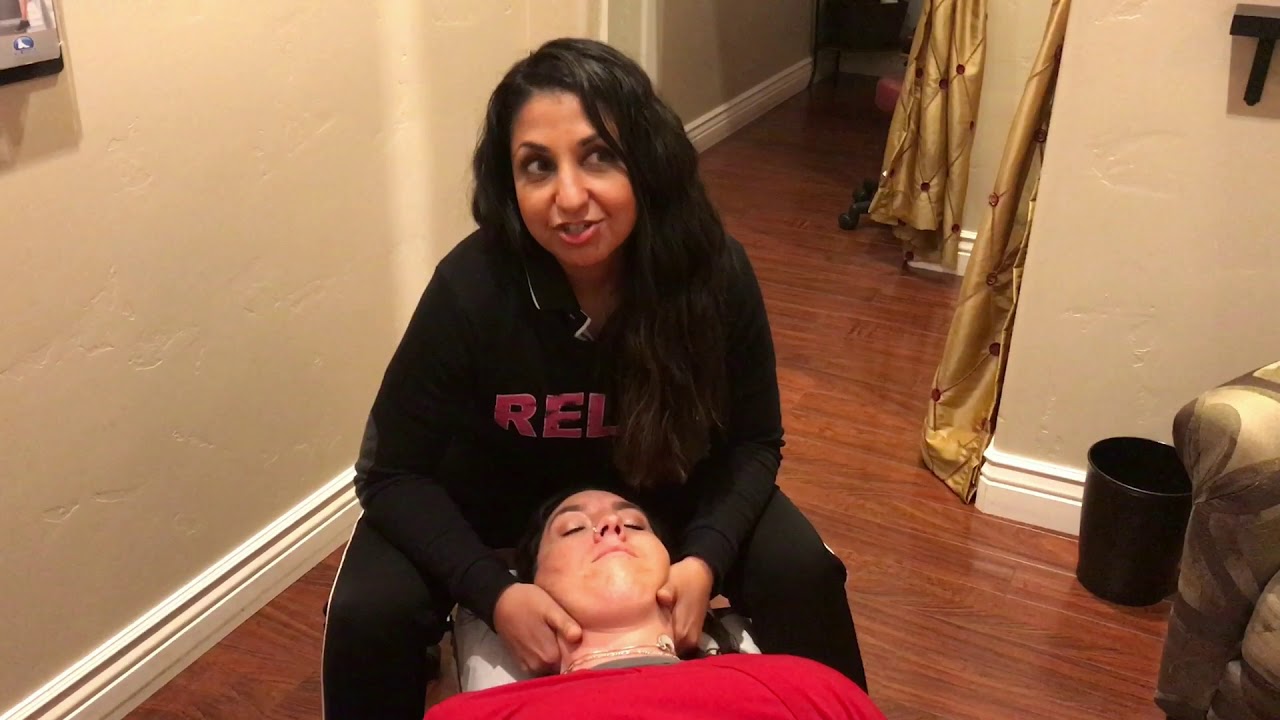 Headache relief through chiropractic adjusting