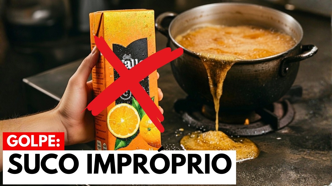 ISTO NÃO É SUCO DE VERDADE (Mesmo Com ‘100%’ no Rótulo)