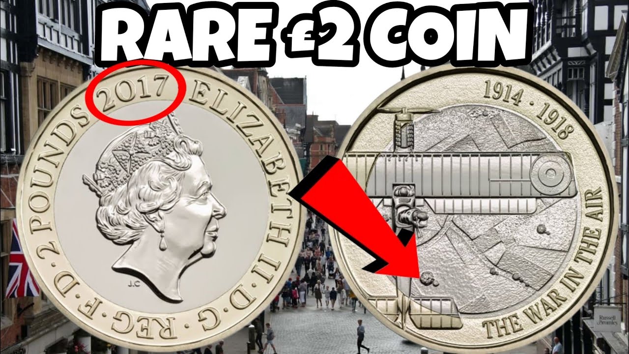 Rare &pound;2 Coin worth surprising amount | 2017 Royal Mint First World War Aviation &pound;2 coin