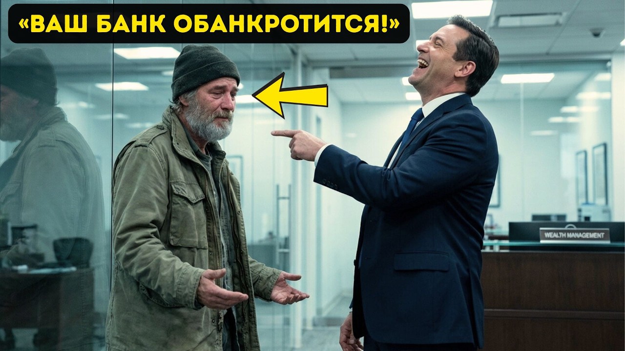 «ВАШ БАНК ОБАНКРОТИТСЯ» — МИЛЛИОНЕР СМЕЁТСЯ… ПОКА БАНК НЕ РУШИТСЯ ТОЧНО ТАК, КАК ОН СКАЗАЛ