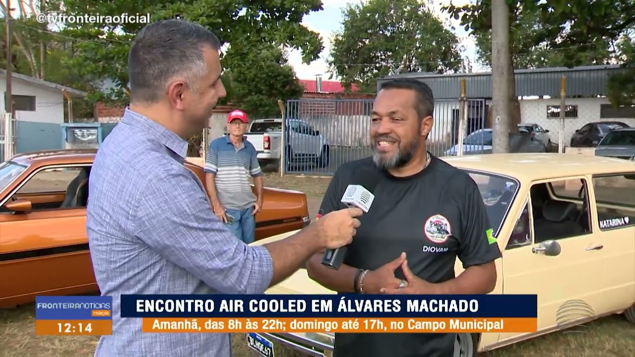 Fim de semana conta com encontro de carros antigos em Álvares Machado