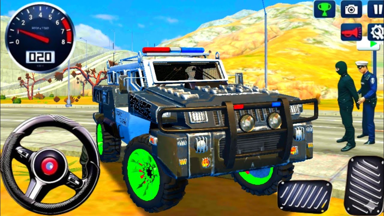 محاكي ألقياده سيارات شرطة العاب شرطة العاب سيارات العاب اندرويد #1 Android Gameplay 👮🚔