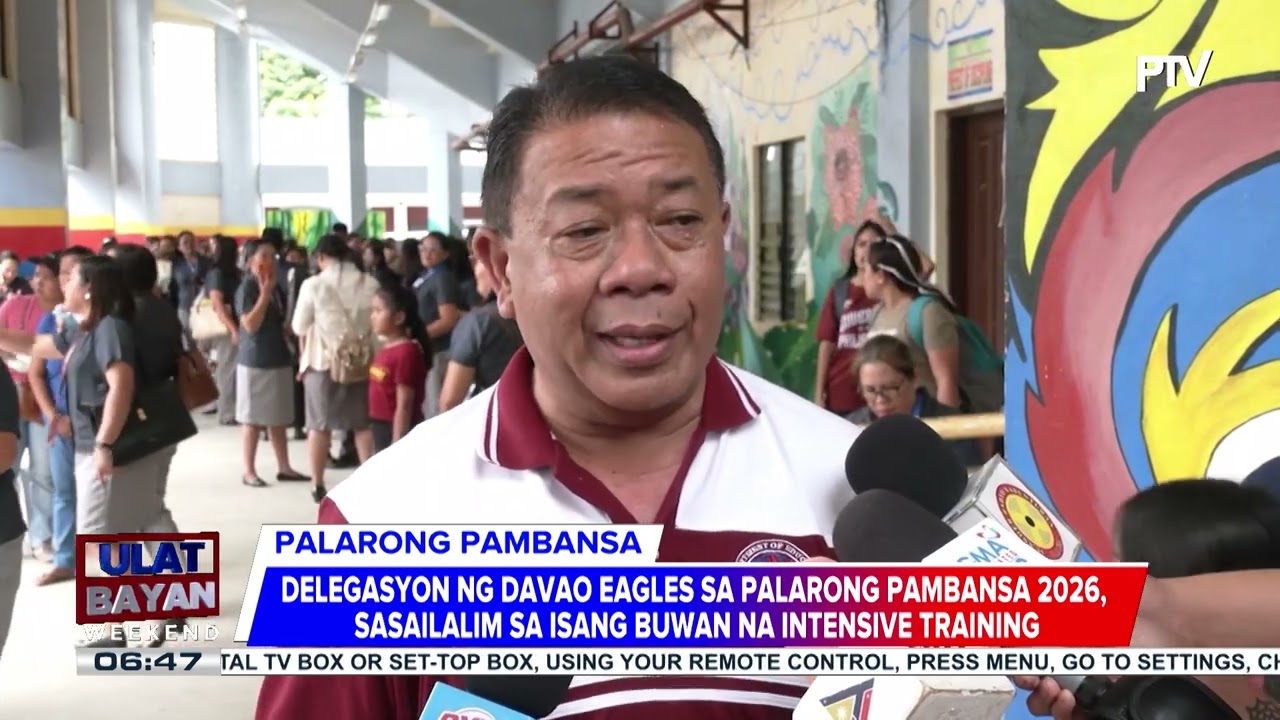 #UlatBayanWeekend | Opening ceremony ng 2026 Palarong Pambansa, isasagawa sa Datu Lipus...