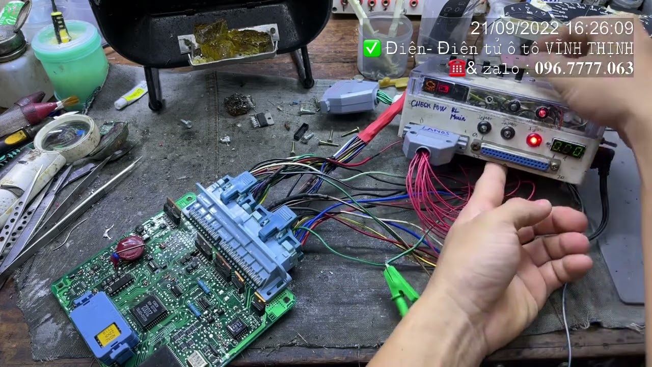 Daewoo Lanos sửa hộp 
