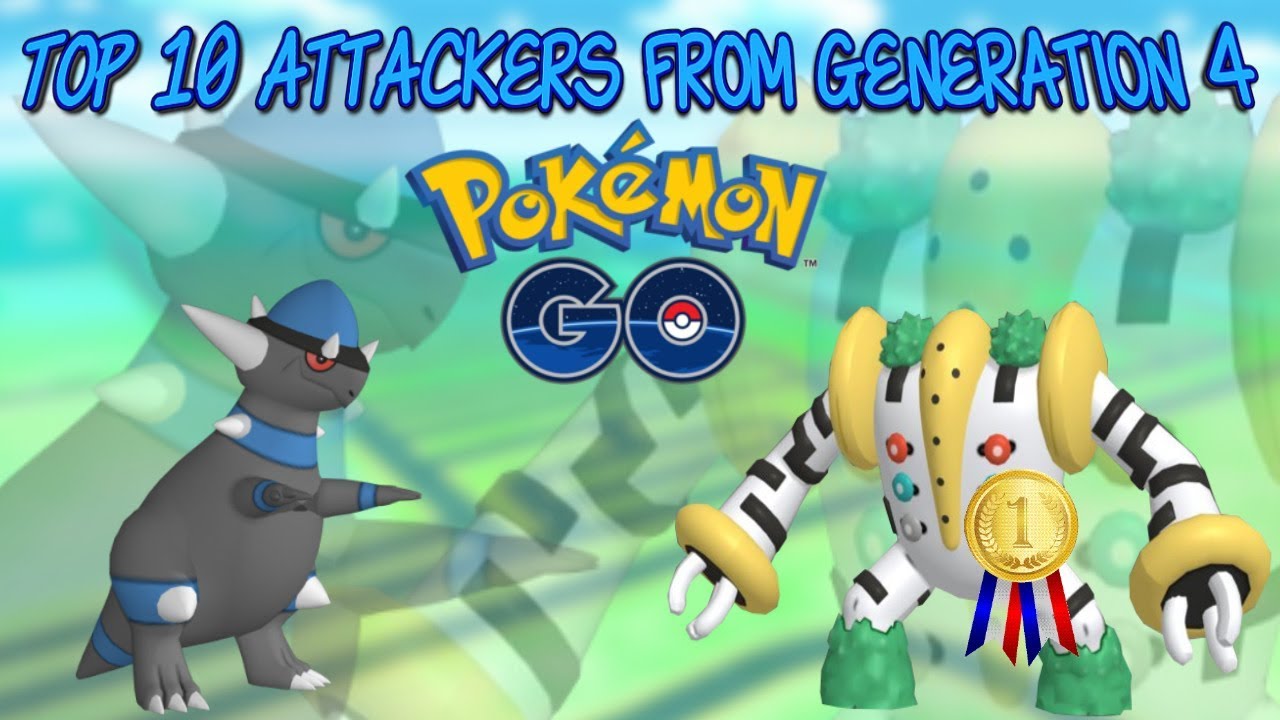 Top 10 Highest Attack Stats From Generation Four In Pokemon Go