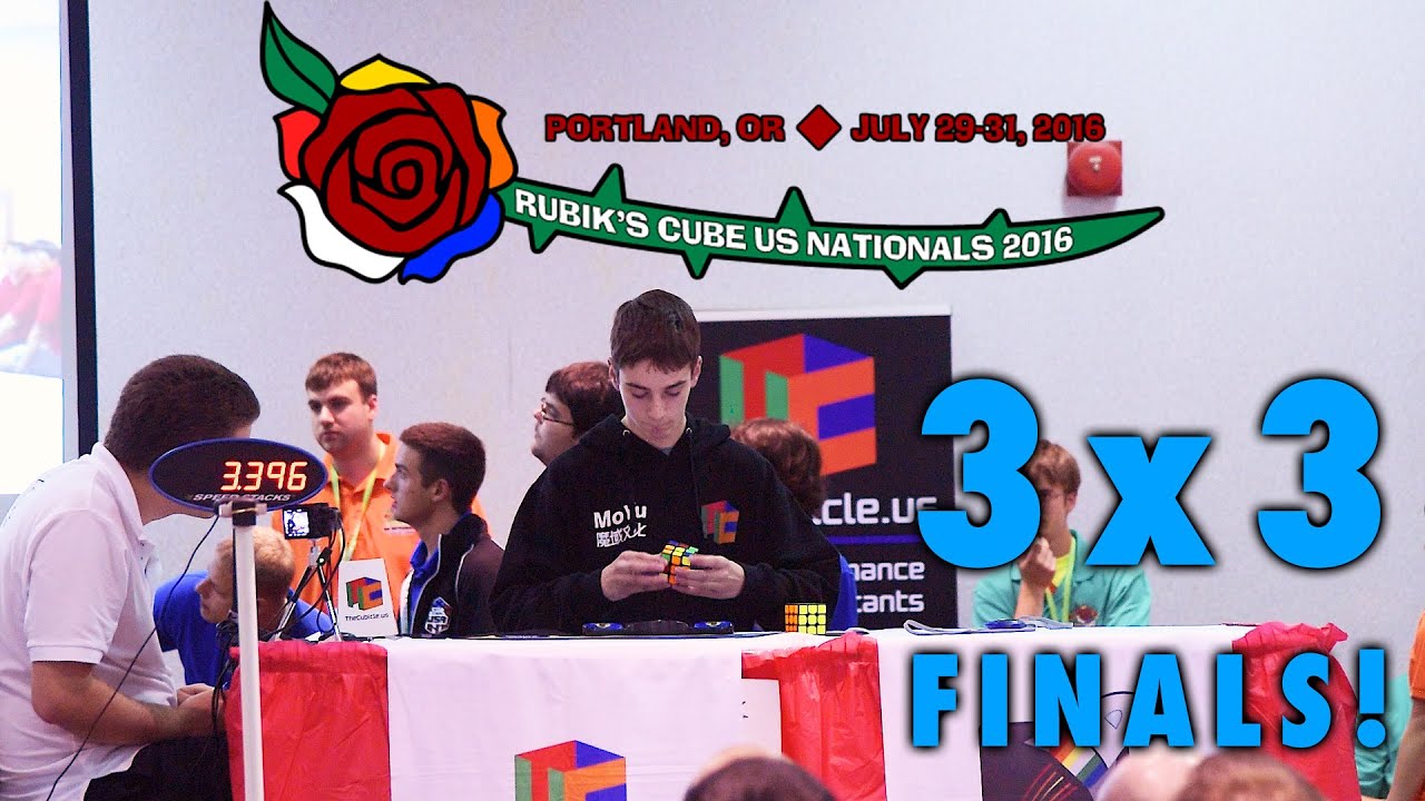 2016 Rubik's Cube US National Championship 3x3 Finals