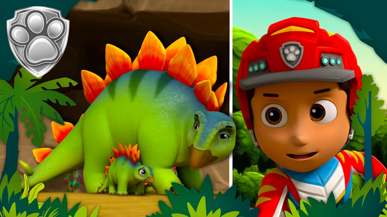 A Baby Dino Got Stuck and Needs Help! (Will the PAW Patrol Save It?) | PAW Patrol Dino Rescues 🦖