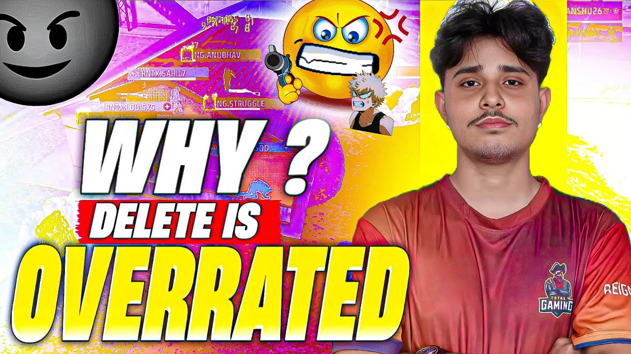 Tg Delete is Overrated 😡|Tg delete Overrated Controversy END! |Reply to All The Haters |#tgdelete 