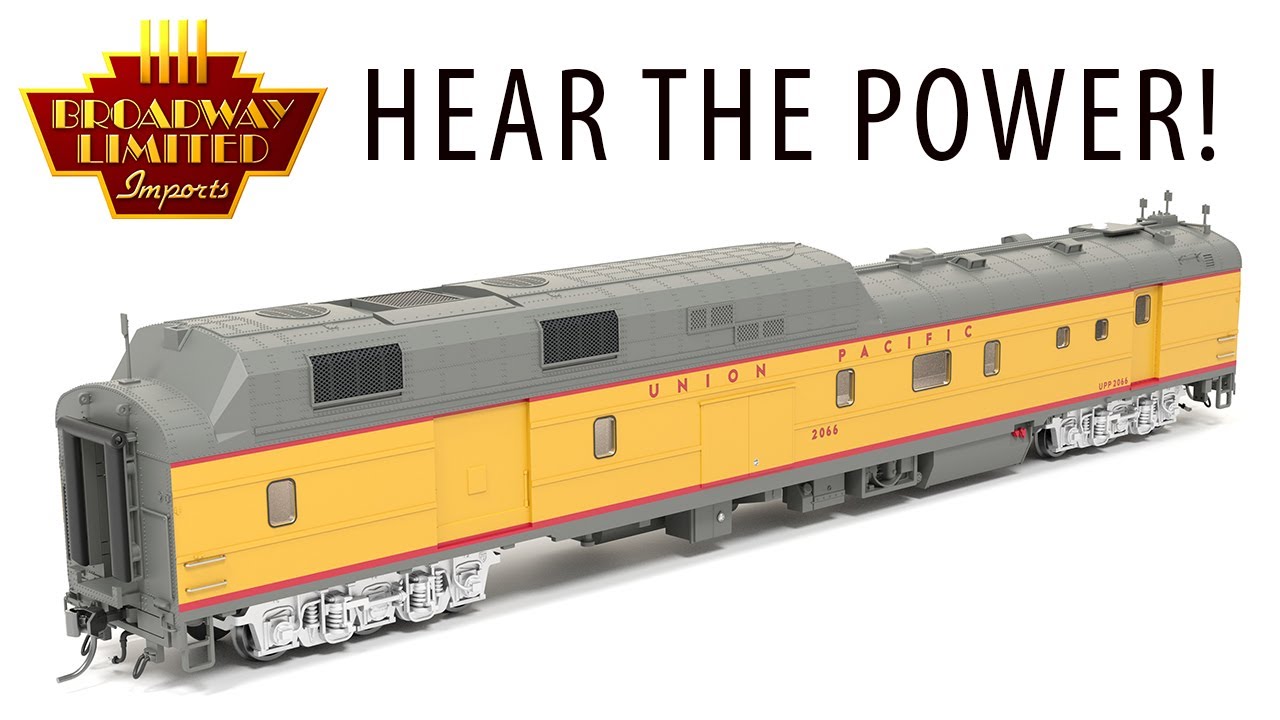 УВЕЛИЧЬТЕ СИЛОВУЮ тягу своего поезда с помощью нашего автомобиля Union Pacific Power Car 2066!