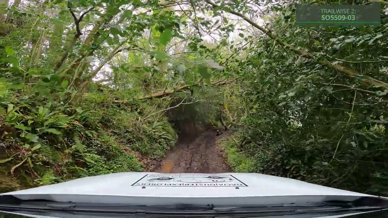 Green Lanes in a Dacia Duster - Burial Lane, Whitecliff/Newland, Gloucestershire