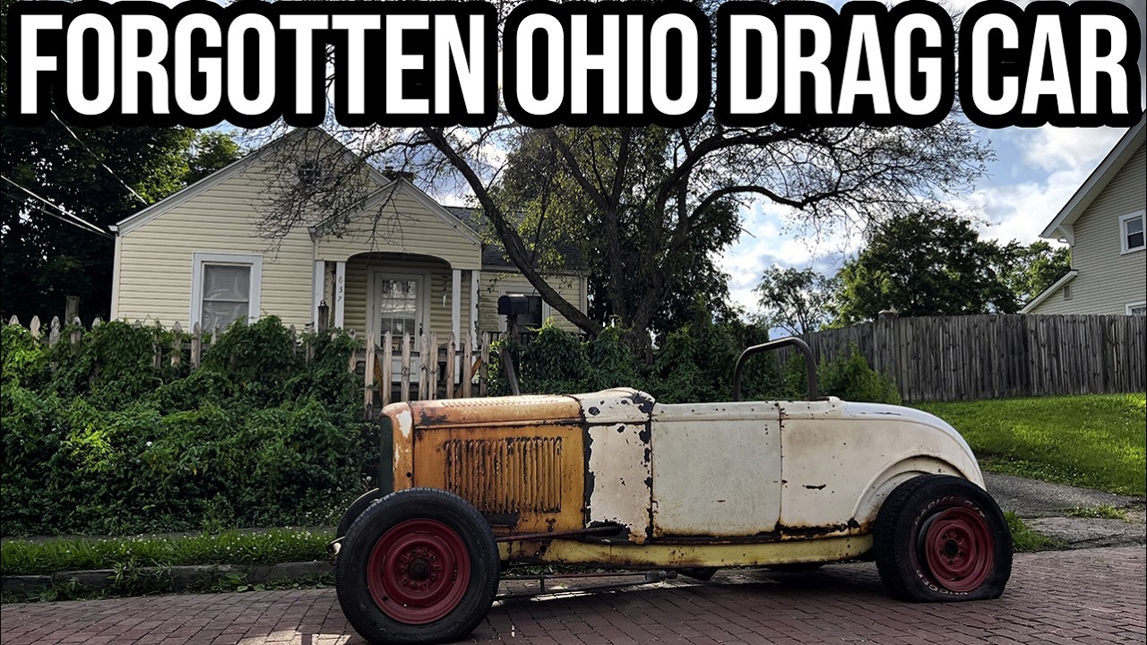 Long Forgotten Ohio 1932 Ford Drag Car Found