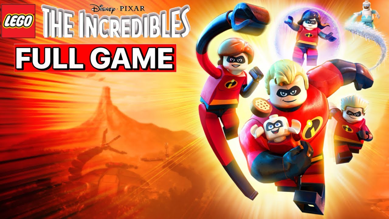 LEGO The Incredibles Full Game No Commentary. 