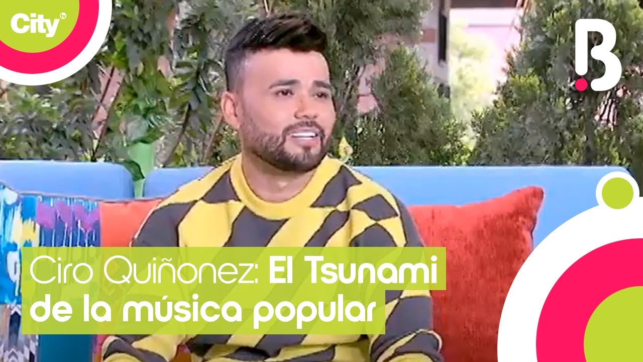 Ciro Quiñonez habla de su carrera musical y nos contagia de su buena energía | Bravíssimo