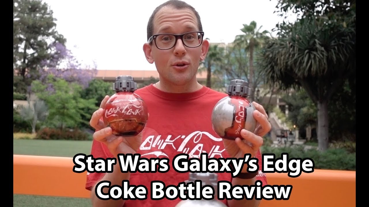 Star Wars Galaxy's Edge Coke Bottles Review