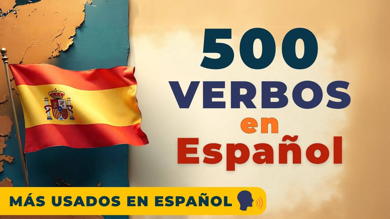 500 PALAVRAS-CHAVE para CONVERSAR em ESPANHOL | Parte 1 | Nível INICIANTE