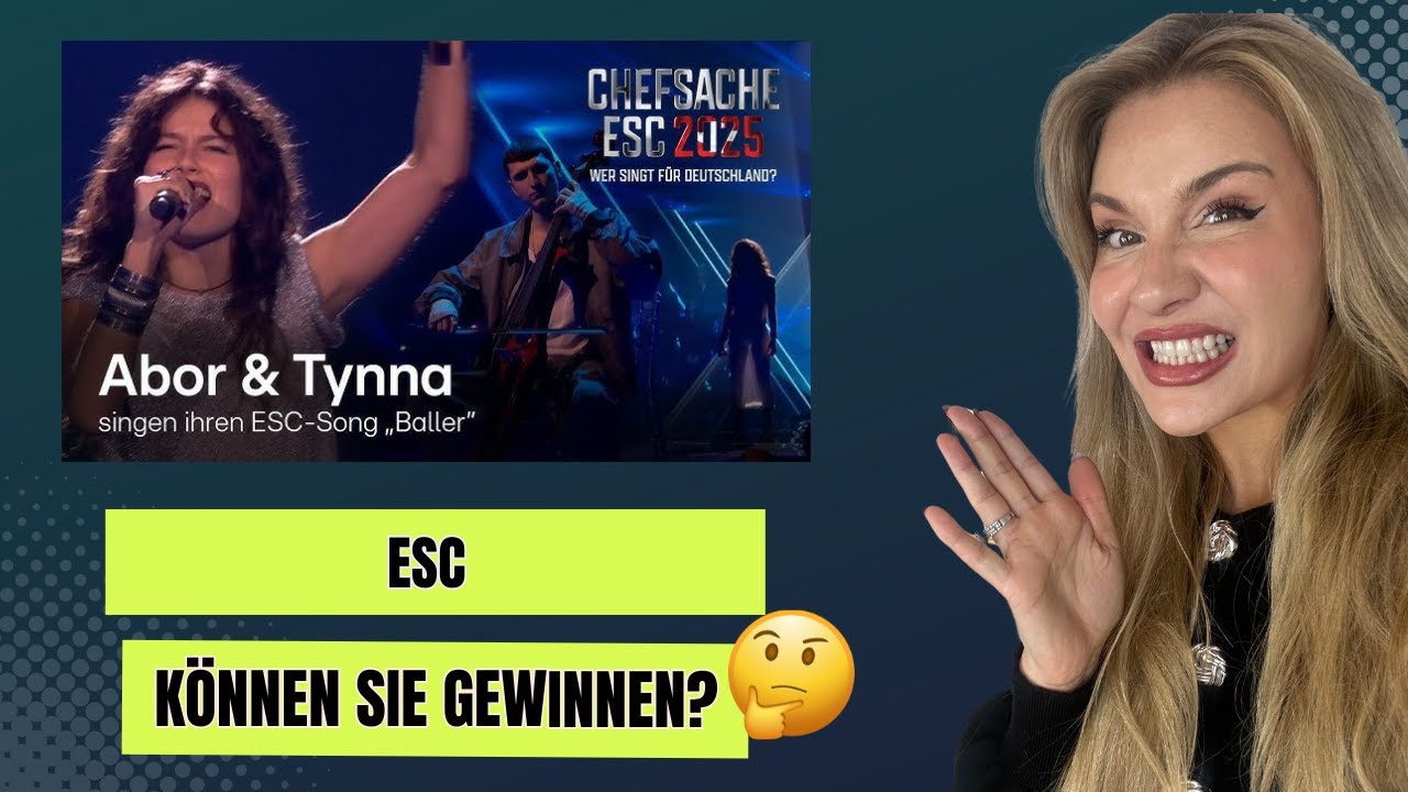 Gesangslehrerin reagiert - ESC Abor & Tynna - 