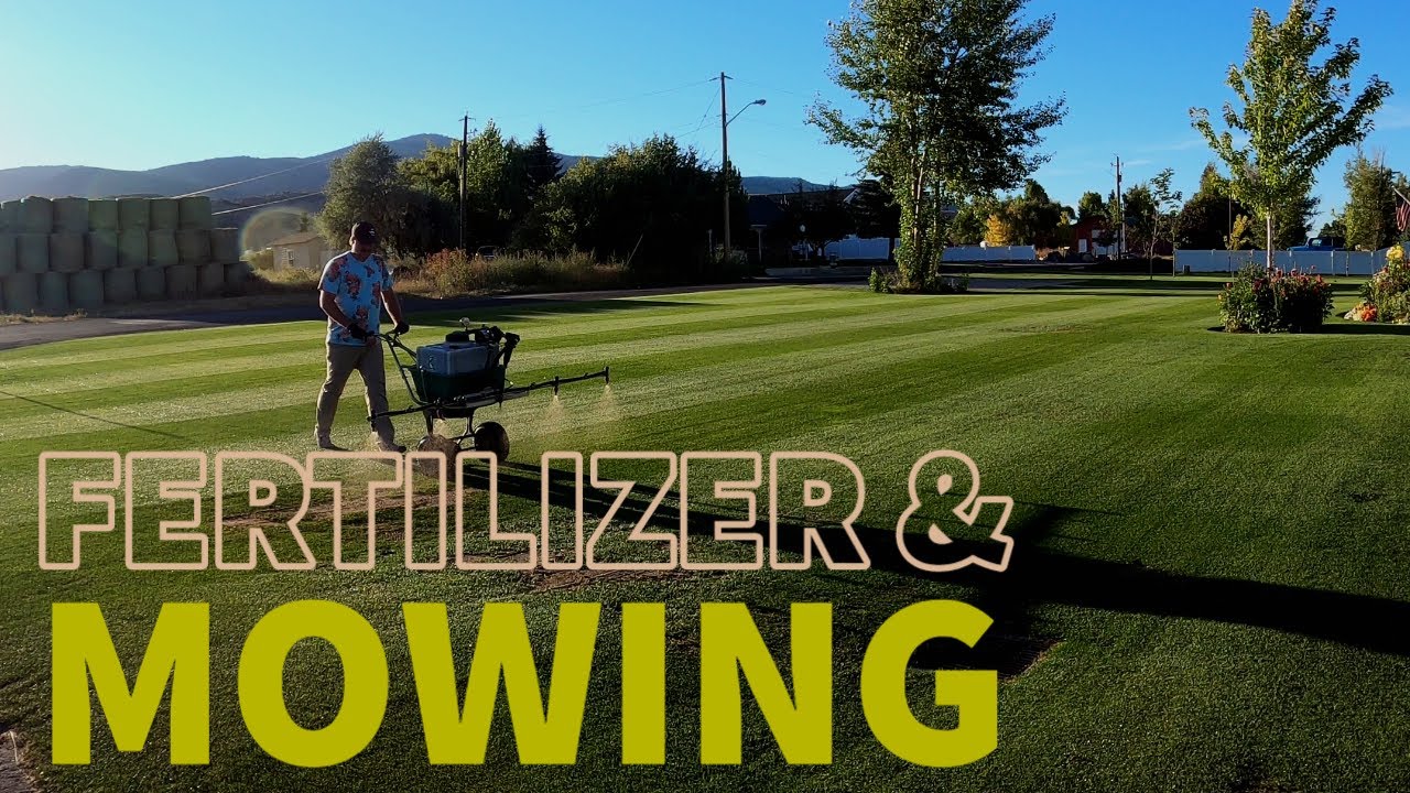 LIQUID FERTILIZER app. MOWING is a dream with the 3100d. Blitz 22
