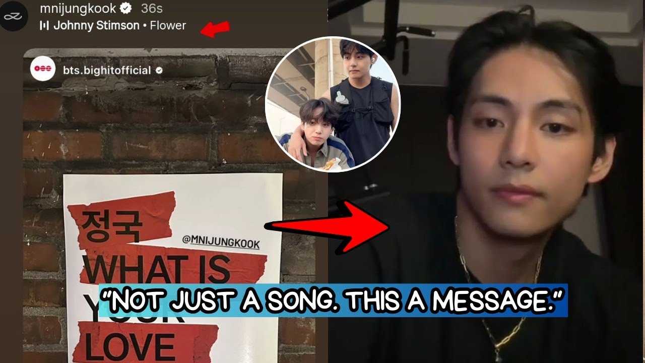 Jungkook Just Confirmed It? The SAME Love Song Taehyung Sang First!