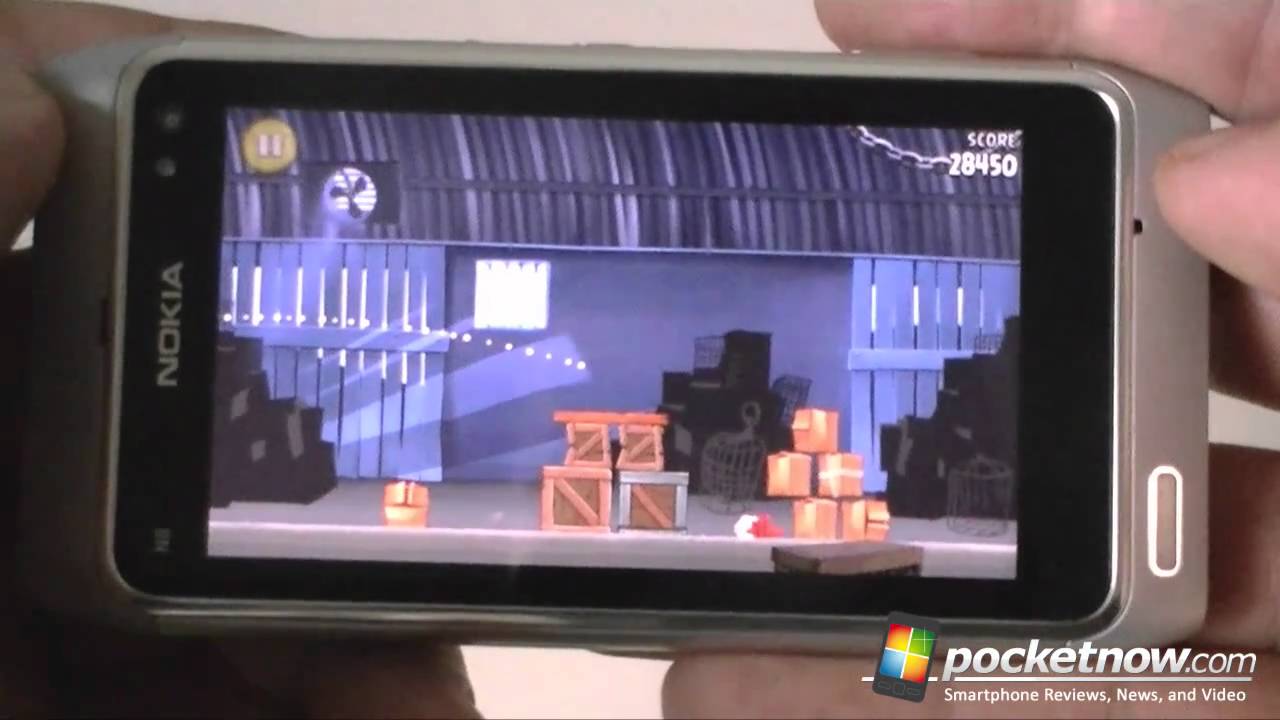 Angry Birds Rio for Nokia N8 | Pocketnow