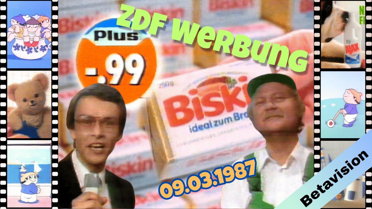 So war Werbung 1987 – Ein Blick zurück ins ZDF | Fundstück Fernsehen | Betavision