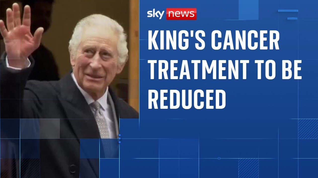 The King updates the nation on his cancer treatment