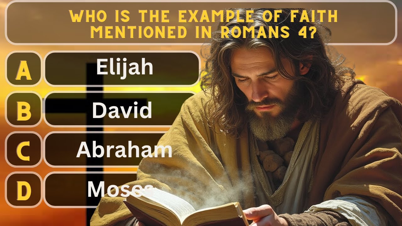 Ultimate Bible Quiz: How Well Do You Know the Book of Romans ?