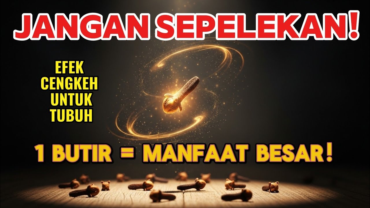 CENGKEH MENYEMBUNYIKAN KEKUATAN BESAR! Rempah Kecil Bisa Bersihkan Paru Redakan Nyeri & Jaga Jantung